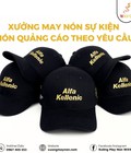 Xưởng may nón sự kiện quảng cáo theo yêu cầu 