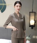 Những Mẫu Đồng Phục Spa Được Ưa Chuộng Cho Nhân Viên   MDPS0027 