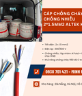 Cáp chống cháy chống nhiễu 2x1.5mm2 Altek Kabel giao ngay Hà Nội, Nam Định 