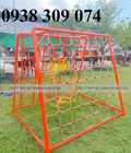 Thang leo dây trẻ em bằng sắt AD,thang leo vận động mầm non 