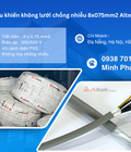 Cáp điều khiển không chống nhiễu 8x0.75mm    Lựa chọn tối ưu cho hệ thống điều khiển 