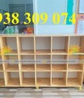 Tủ balo mầm non mẫu giáo, tủ đựng cặp dép mẫu giáo 