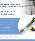 Cáp điều khiển không lưới chống nhiễu 8x1.5mm  Altek Kabel và Ứng dụng thực tế 