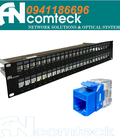 Phân phối thanh đấu nối patch panel 48 cổng Cat5/Cat6 mã 48S2U hãng Ancomteck 