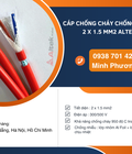 Cáp chống cháy chống nhiễu Altek Kabel 2 lõi 1.5mm2 Hồ Chí Minh, Quảng Ngãi 