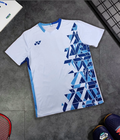 Áo cầu lông Yonex A218 nam   Trắng xanh: Thiết kế hiện đại, tối ưu hiệu suất thi đấu...