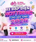 Xe Đạp Điện Hottrend Cho Học Sinh   Xu Hướng 2026 Không Thể Bỏ Qua 