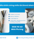 Cáp điều khiển chống nhiễu 8x1.0mm2   Báo giá mới nhất, hàng chính hãng 