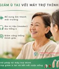Giảm ù tai bằng máy trợ thính 