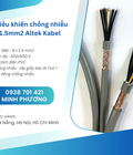 Cáp điều khiển chống nhiễu 8x1.5mm  Altek Kabel   Giải pháp truyền tín hiệu ổn định 