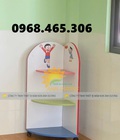 Kệ góc mầm non, kệ cá nhân mầm non 