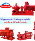 Tổng quan về các dòng sản phẩm máy bơm điện chữa cháy 