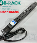 Phân phối thanh nguồn PDU 06 ổ cắm đa năng công suất 32A có kèm dây nguồn mã AR-P19M06C32CB2 