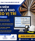 Phần mềm quản lý kho vị trí, tính phí lưu kho Phần mềm quản lý kho vị trí, tính phí lưu kho