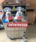 Máy buộc đầu túi có xếp hình cánh quạt, máy buộc túi bánh mỳ ngọt- bánh sanwich Máy buộc đầu túi có xếp hình cánh quạt, máy buộc túi bánh mỳ ngọt- bánh sanwich