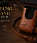 Bao Đựng Máy Ảnh Da Cao Cấp   Bảo Vệ Thiết Bị Theo Phong Cách Tinh Tế 