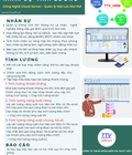 Phần mềm quản lý nhân sự và tính lương 