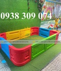Nhà banh nhựa lắp ráp trẻ em, quây bóng nhựa mầm non Nhà banh nhựa lắp ráp trẻ em, quây bóng nhựa mầm non