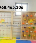 Thang leo gỗ mầm non, thang leo gỗ liên hoàn 