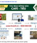 Phần mềm thu mua cà phê   tiêu TTV 