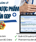 Phần mềm quản lý dược phẩm theo chuẩn GDP Phần mềm quản lý dược phẩm theo chuẩn GDP