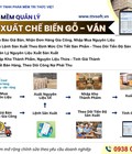 Phần mềm quản lý sản xuất chế biến ngành gỗ - ván 