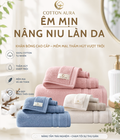 Khăn mặt Luxury cao cấp   Mềm mại, sang trọng cho mọi không gian 