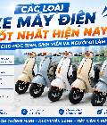 Các loại xe máy điện tốt nhất hiện nay dành cho học sinh, sinh viên và người đi làm Các loại xe máy điện tốt nhất hiện nay dành cho học sinh, sinh viên và người đi làm