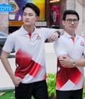 Áo Thun Đồng phục Cổ Trụ Mitsubishi 