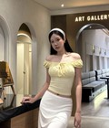 Áo Trễ Vai Croptop Đẹp Giúp Nàng Khoe Dáng Thật Cuốn Hút 