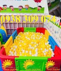 Nhà banh nhựa mầm non, nhà banh mini dành cho trẻ em 