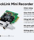 DeckLink Mini Recorder 4K DeckLink Mini Recorder 4K
