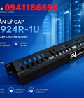 Sẵn kho Thanh quản lý cáp ngang 1u 48 cổng lắp rack 19   ACT-19481U, hiệu Ancomteck 