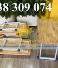 Bàn gỗ mầm non, ghế gỗ mầm non, bàn ghế gỗ nhà trẻ 