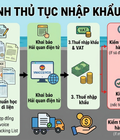 Thủ tục nhập khẩu tụ điện Thủ tục nhập khẩu tụ điện