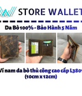 Ví da bò sáp cao cấp V3801 Giao hàng tận nơi 439k 