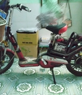 Cần bán nhanh xe đạp điện HK bike màu đỏ đen 