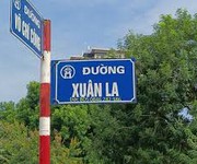 2 Bán đất mặt ngõ 105 xuân la khu phân lô tổng cục ii tây hồ, 66m2 giá 13,8 tỷ