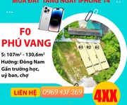 Bán đất 130m2 F0 Vinh Hà, Huyện Phú Vang, Huế