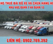 Cho thuê bãi đậu xe và chứa hàng hoá