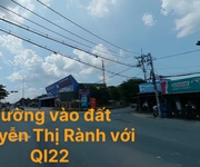 Chủ ngộp bán gấp lô đất 1/ nguyễn thị rành , tân an hội, củ chi