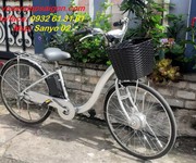 Xe đạp điện Nhật Sanyo 3 chế độ chạy
