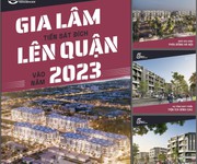 1 Bán Shophouse kiểu Mỹ đầu tiên tại Việt Nam, đón sóng đầu tư Gia Lâm lên quận sớm
