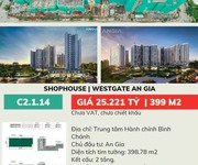 1 Vị trí shophouse bao bọc bởi 5 mặt tiền đường,thuận tiện cho viêc mua bán, kinh ddoanh chỉ 50 căn