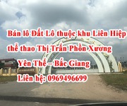 Bán lô đất thuộc khu liên hiệp thể thao của huyện yên thế