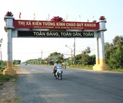 1 Cần vốn kinh doanh - bán lô đất siêu rẻ - mặt tiền QL62, 2 mặt tiền - thổ 100 - 1000m2 - chỉ 4.6tỷ