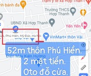 Chính chủ cần bán đất tại thôn phú hiền - xã hợp thanh - mỹ đức - hà nội