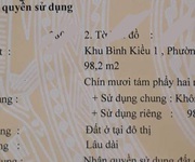 1 Cần tiền bán gấp mảnh đất 98m2 ở đông hải 2, quận hải an, tp. hải phòng