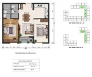 Bán lỗ căn hộ 70m2, 2 phòng, 2wc, view hồ bơi rẻ hơn 150tr