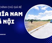 Cần bán đất chính chủ giá rẻ phía nam TP Hà Nội chỉ vài trăm triệu, oto đỗ cửa, diện tích 80m2 đường